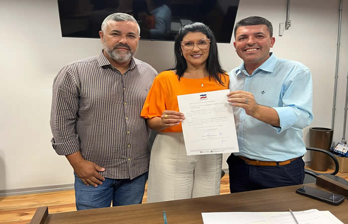 Posse da nova secretária de Saude de Siderópolis